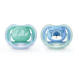 Пустышка 6-18 месяцев 2 шт. Philips Avent ultra air SCF342/22