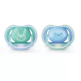 Пустышка 6-18 месяцев 2 шт. Philips Avent ultra air SCF344/22