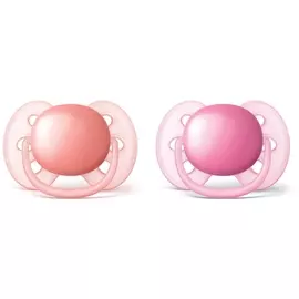 Пустышка 6-18 месяцев 2 шт. Philips Avent ultra soft SCF213/22