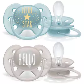 Пустышка 6-18 месяцев Philips Avent ultra soft SCF223/01