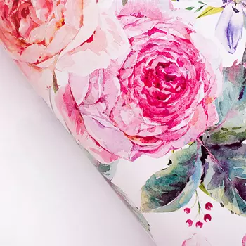 Бумага упаковочная 'Roses', 2 листа