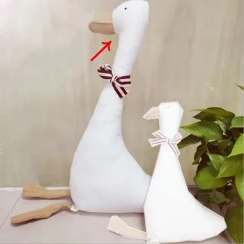 Милая мягкая игрушка в скандинавском стиле, каваи, гусь, плюшевая кукла для маленьких девочек, детская кукла для сна, декор для комнаты