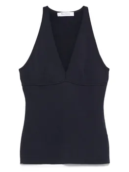 Топ из джерси MAX MARA, синий