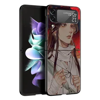 Чехол для телефона Z Flip 4 для Samsung Galaxy Z Flip 3 5G ZFlip3 Flip3 zflip Flip4 Жесткий чехол для ПК Heaven Official s Blessing Anime Shell Z Flip3 5G