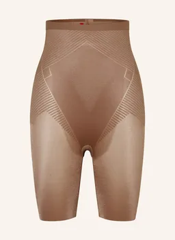 Шорты Shaped Thinstincts 2.0 с завышенной талией до середины бедра Spanx, коричневый
