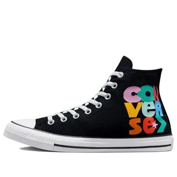 Кроссовки chuck taylor all star high 'happy faces' Converse, черный