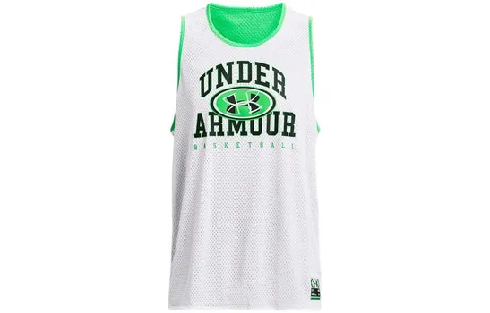 Мужское баскетбольное джерси Under Armour, цвет White