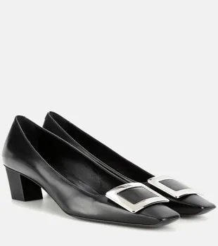 Кожаные туфли Belle Vivier Roger Vivier, черный