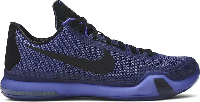Кроссовки Nike Kobe 10 'Blackout', фиолетовый