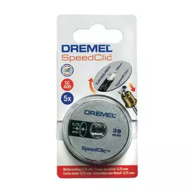 Диск отрезной DREMEL по пластику 38мм /5шт/ (SC476) 2615S476JB