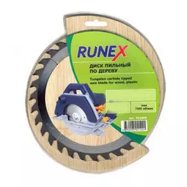 Диск пильный по дереву 180*24 зуб 20/16мм Runex 551006.