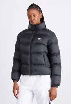 Зимняя куртка SHORT PUFFER adidas, черный