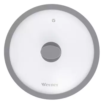 Крышка стеклянная Werner Grigio 51225 26 см