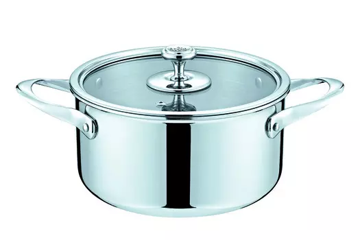 Кастрюля из нержавеющей стали Stahlberg Deluxe 1219-S 20 см/3,8 л