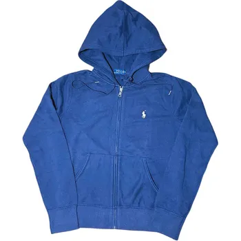 Polo Ralph Lauren Ss23 однотонная женская толстовка с капюшоном и вышитым логотипом в виде маленького пони, цвет темно-синий WMPOKNIN6810089-B82 XS