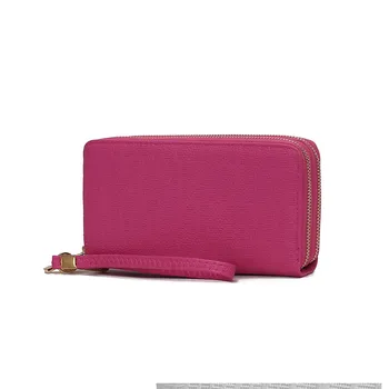 Кошелек-кошелек Lisbette Wristlet Handbag M Signature MKF Collection By Mia K., фуксия
