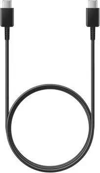 Кабель Samsung Type-C/Type-C 3А 1.0m (черный) (EP-DA705)