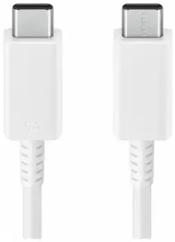 Кабель Samsung Type-C/Type-C 5A 1.8m (белый) (EP-DX510)