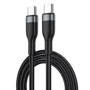 Кабель WIWU Concise Type-C/Type-C (Wi-C017) 1.2м (черный)