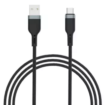 Кабель WiWU Platinum USB/Type-C 1.2м (Wi-C019) (черный)