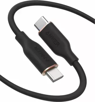 Кабель Anker PowerLine III Flow Type-C/Type-C 240W 180см (черный) (А8553)
