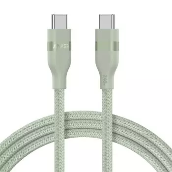 Кабель Anker Ultra-Soft Type-C/Type-C 240W 90см (зеленый) (А82Е2)