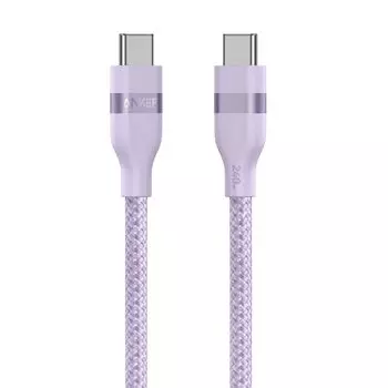 Кабель Anker Ultra-Soft Type-C/Type-C 240W 90см (фиолетовый) (А82Е2)
