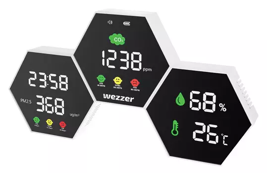 Монитор качества воздуха Levenhuk (Левенгук) Wezzer Air PRO DM50