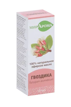 Масло МирАрома Гвоздика эфирное, 10 мл