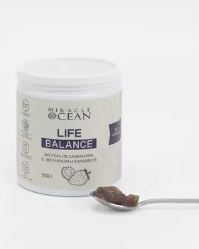 LIFE BALANCE биогель из ламинарии с бетулином и клубникой для сердца и сосудов