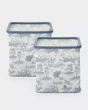 Набор складных корзин для хранения (квадратных), 2 шт.