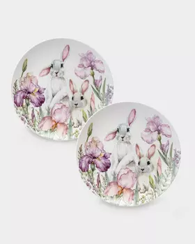 Набор тарелок обеденных IRISES, 25,5 см х 2 шт.