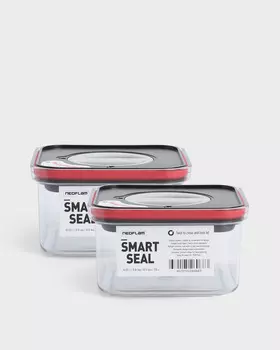 Набор из двух контейнеров с крышками Smart Seal, по 550 мл каждый