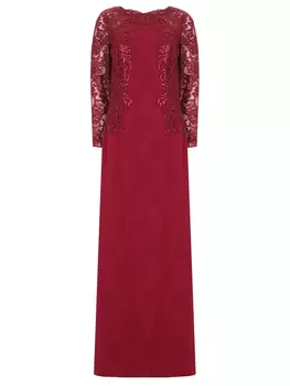 Платье комбинированное TADASHI SHOJI