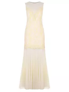 Платье комбинированное TADASHI SHOJI