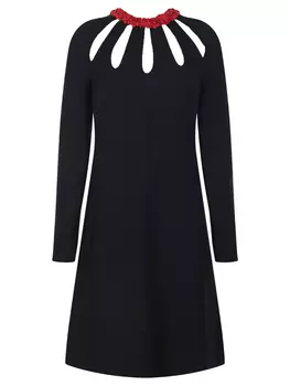 Платье однотонное VALENTINO