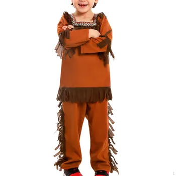 Индийские костюмы Хэллоуин Косплей Костюм Дети Индия S Size for Girl