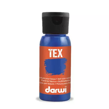 DA0100050 Краска для ткани Darwi TEX, 50 мл (256 ультрамарин)