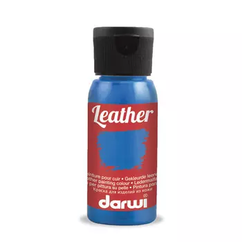 DA0420050 Краска для кожи Darwi LEATHER, 50мл (215 небесно-голубой)