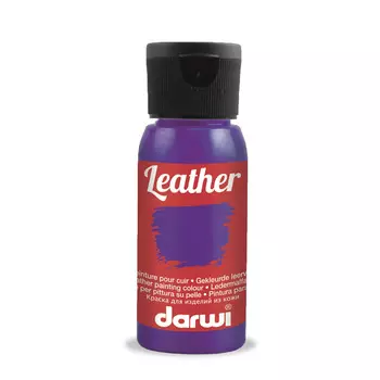 DA0420050 Краска для кожи Darwi LEATHER, 50мл (900 фиолетовый)