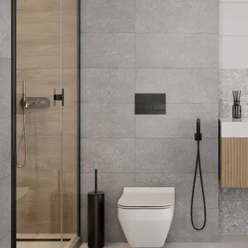 Настенная плитка Cracia Ceramica Bravo 03 25x60 см 1.2 м цвет серый