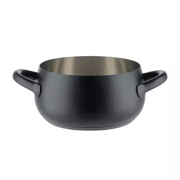 Alessi Кастрюля 21 см 3,1 л черная Mami Alessi