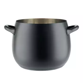 Alessi Кастрюля 22,5 см 5,6 л черная Mami Alessi