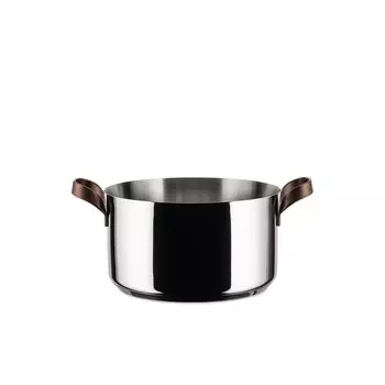 Alessi Кастрюля с двумя ручками 16 см 1,3 л металлик Edo Alessi