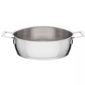 Alessi Кастрюля с двумя ручками 24 см 3,4 л металлик Pots & Pans Alessi