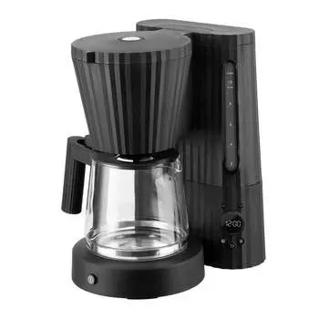 Alessi Кофеварка 1100 Вт, черная Pliss Alessi