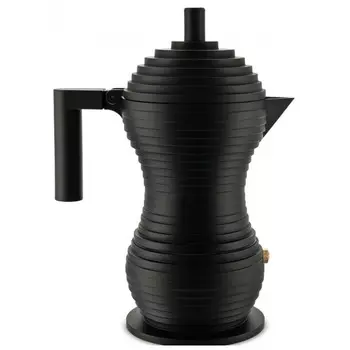 Alessi Кофеварка 300 мл черная Pulcina Alessi