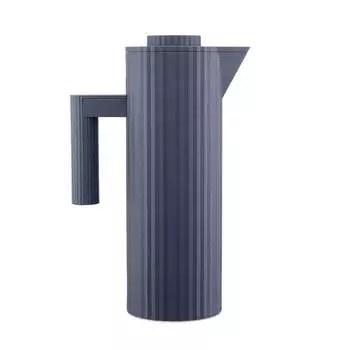 Alessi Кувшин с двойными стенками 1 л, серый Pliss Alessi