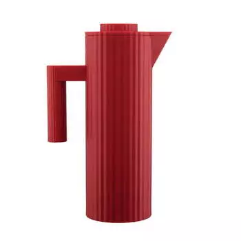 Alessi Кувшин с двойными стенками 1 л, красный Pliss Alessi