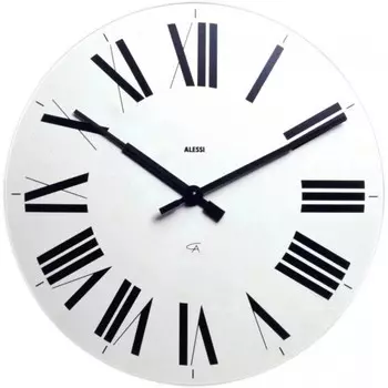 Alessi Настенные часы белые 36 см Firenze Alessi